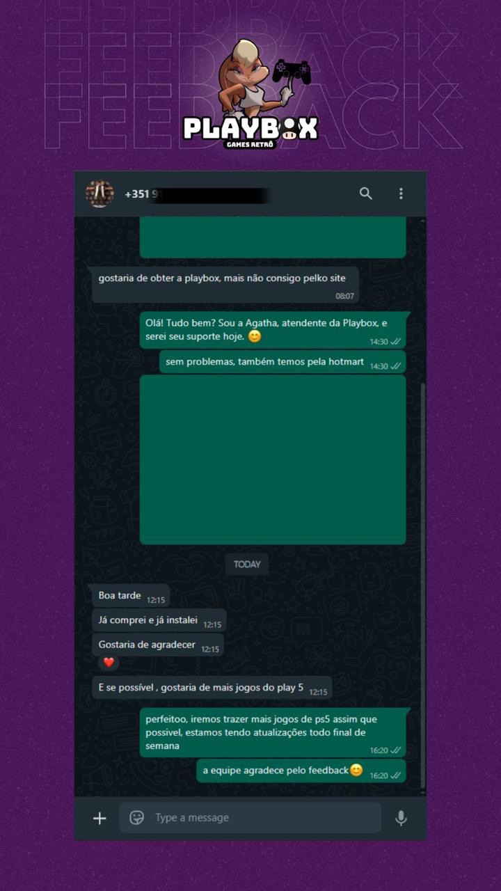 Feedback de cliente 8